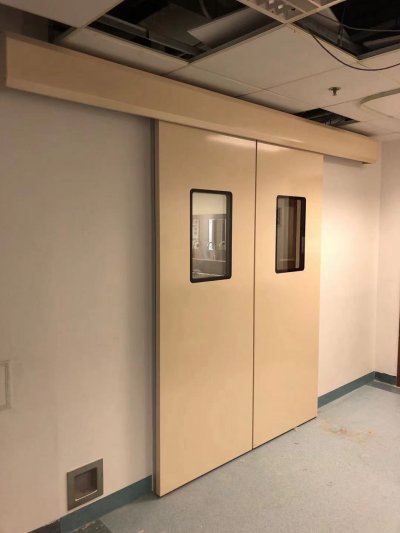 手术室入口双开气密自动门